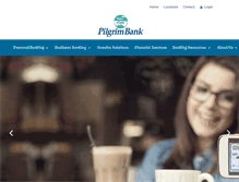 Tablet Screenshot of bankpilgrim.com
